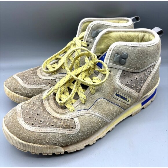 Vtg Merrell Women's Eagle Origins Hiking Boots Womens Sz 8 Gorpcore Suede - Picture 1 of 9